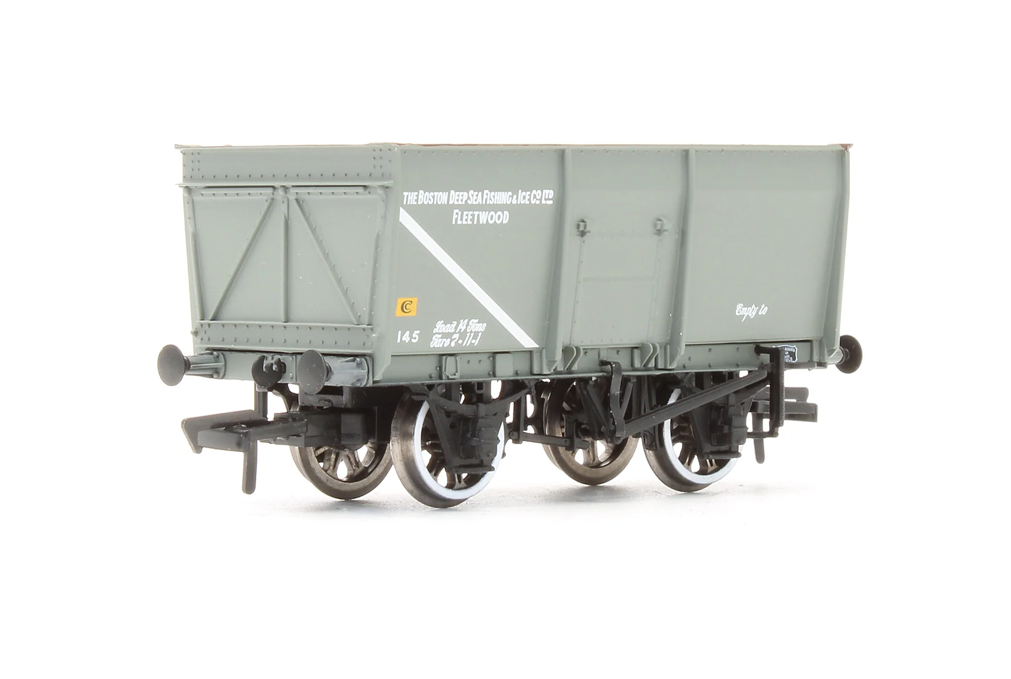 37-452 Pre-Owned 16T Slope Sided Mineral Wagon 'The Boston Deep Sea Fishing & Ice Co Ltd' - Image 2
