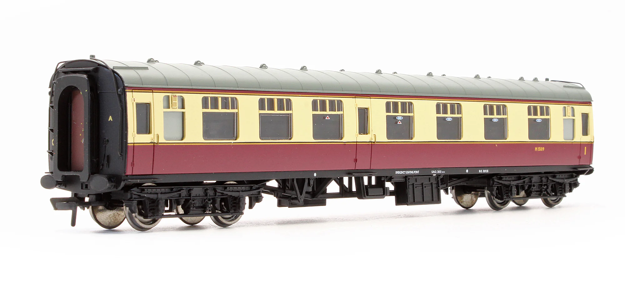 Pre-Owned 39-127 Bachmann OO Gauge BR Mk1 Composite CK Coach BR Crimson & Cream M15019