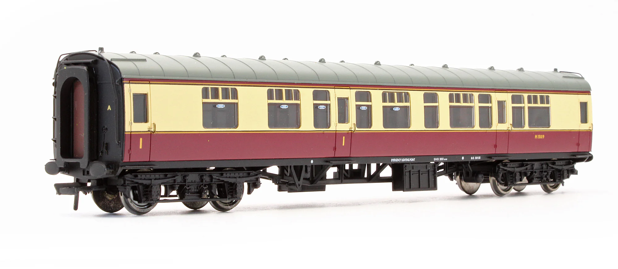 Pre-Owned 39-127 Bachmann OO Gauge BR Mk1 Composite CK Coach BR Crimson & Cream M15019 - Image 2
