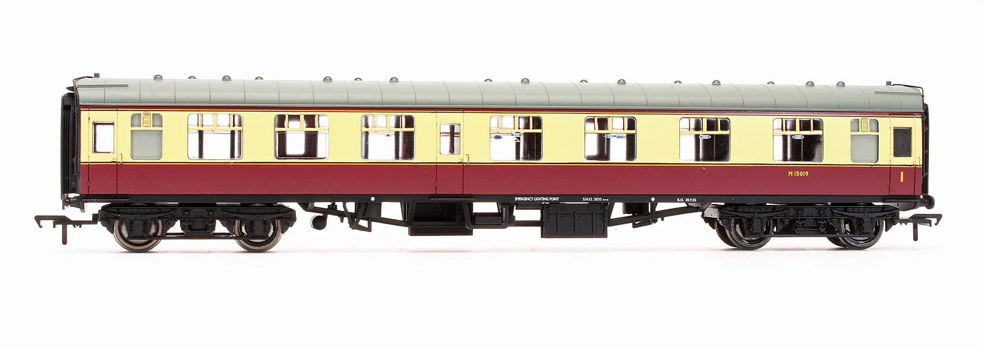 Pre-Owned 39-127 Bachmann OO Gauge BR Mk1 Composite CK Coach BR Crimson & Cream M15019 - Image 3