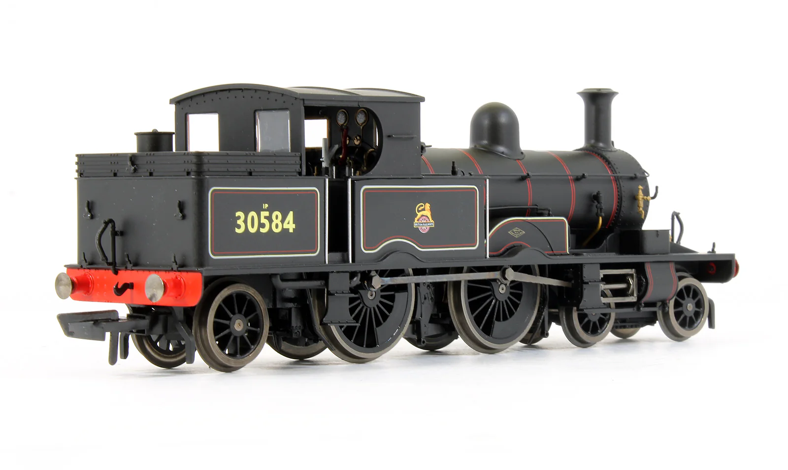 OR76AR002 Pre-Owned Adams Radial BR Lined Black '30584' Steam Locomotive - Image 2