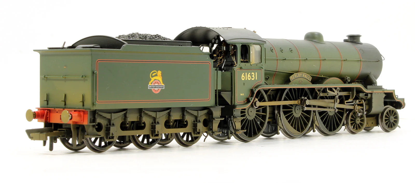 Pre-Owned R3004 BR 4-6-0 Class B17/2 'Serlby Hall' No.61631 Steam Locomotive - Weathered - Image 4