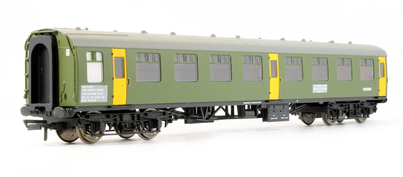 Pre-Owned R40008 BR Departmental, ex-Mk1 SK Ballast Cleaner Train Staff Coach, DB 975804 - Image 2