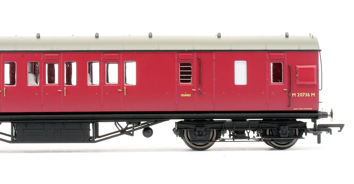 Pre-Owned R4801 BR (EX-LMS) Non Corridor 3rd Class Brake Coach 'M 20736 M' - Image 3