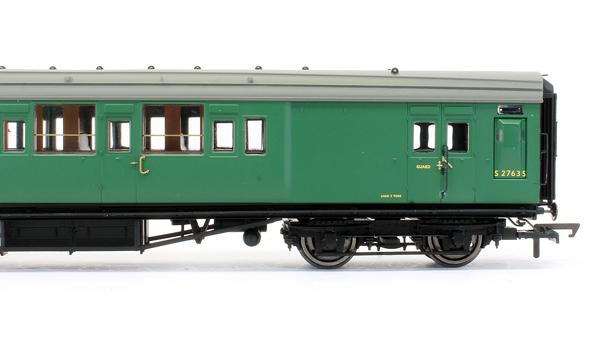 Pre-Owned R4836 BR (Ex-SR) Maunsell 6 Compartment Brake 2nd Coach 'S 2763 S' - Image 3