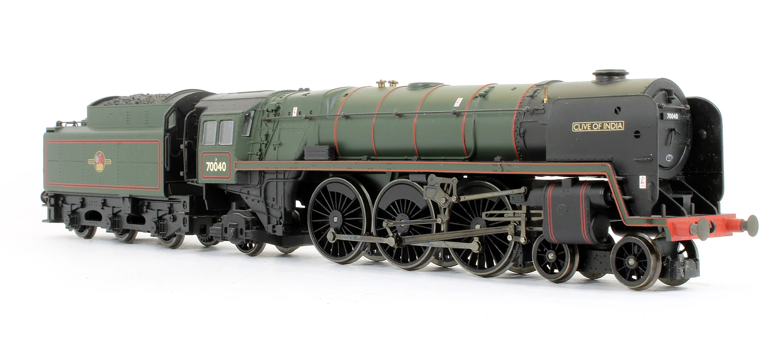 Pre-Owned R2180 BR Green 4-6-2 Britannia Class 7MT 'Clive Of India' 70040 Steam Locomotive - Image 2