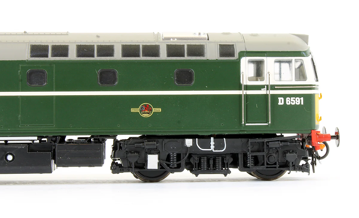 Pre-Owned 3376 BR Green Class 33/2 D6591 (Small Yellow Panels) Diesel Locomotive - DCC Fitted - Image 4