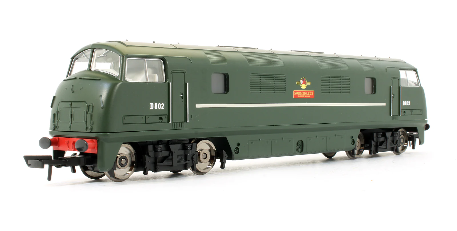 Pre-Owned R3068 RailRoad BR Green Class 42 Warship 'Formidable' D802 Diesel Locomotive - Image 2
