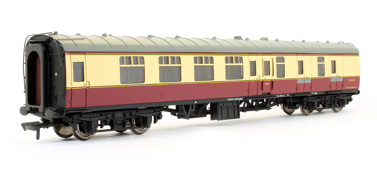 Pre-Owned 39-077 BR MK1 Express Passenger BSK Coach Crimson & Cream 'M34655'