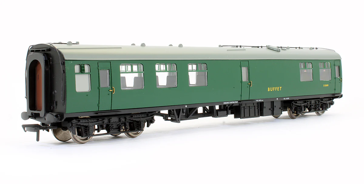 Pre-Owned 39-262A BR MK1 Miniature Buffet Car RMB BR (SR) Green 'S1849'