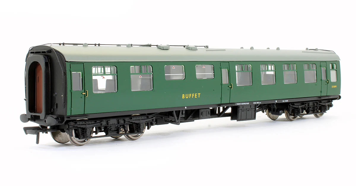 Pre-Owned 39-262A BR MK1 Miniature Buffet Car RMB BR (SR) Green 'S1849' - Image 2