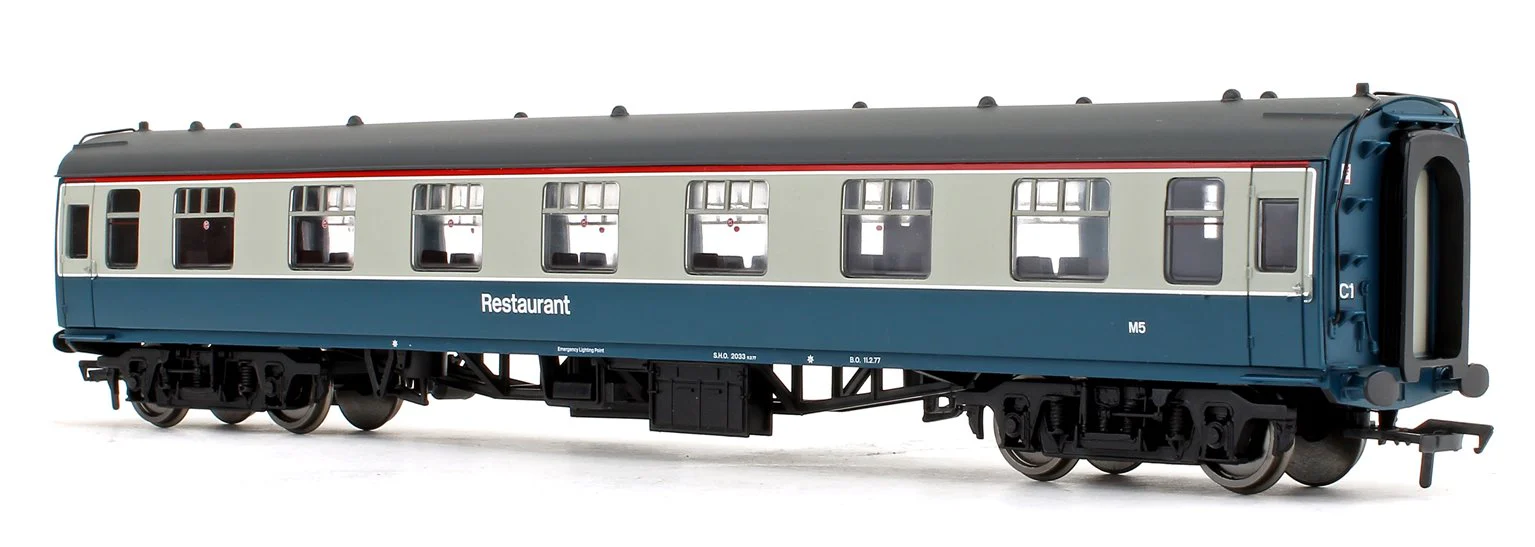 Pre-Owned 39-250A BR MK1 RFO Restaurant First Open Blue & Grey Passenger Coach No.M5 - Image 2