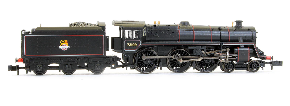 Pre-Owned 372-727ASF BR Standard 5MT with BR1B Tender 73109 BR Lined Black Early Emblem (DCC Sound Fitted) - Image 3