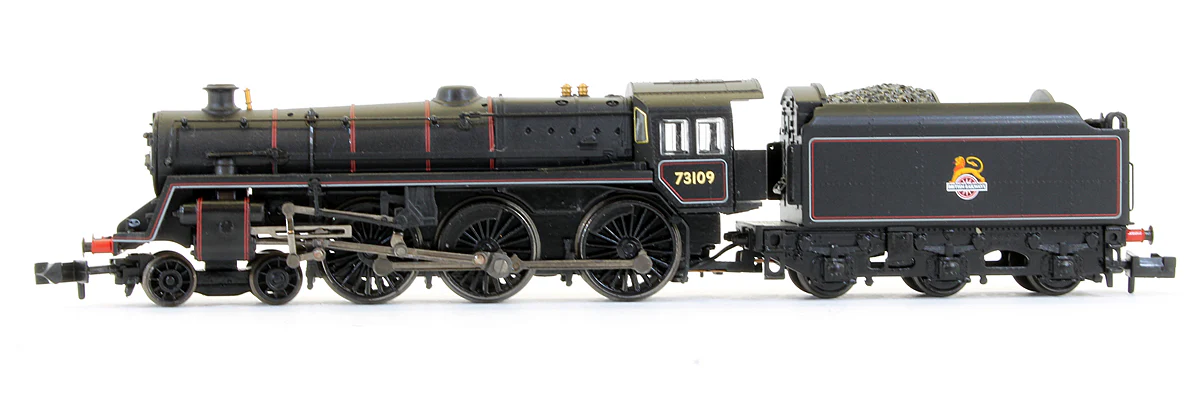 Pre-Owned 372-727ASF BR Standard 5MT with BR1B Tender 73109 BR Lined Black Early Emblem (DCC Sound Fitted) - Image 4