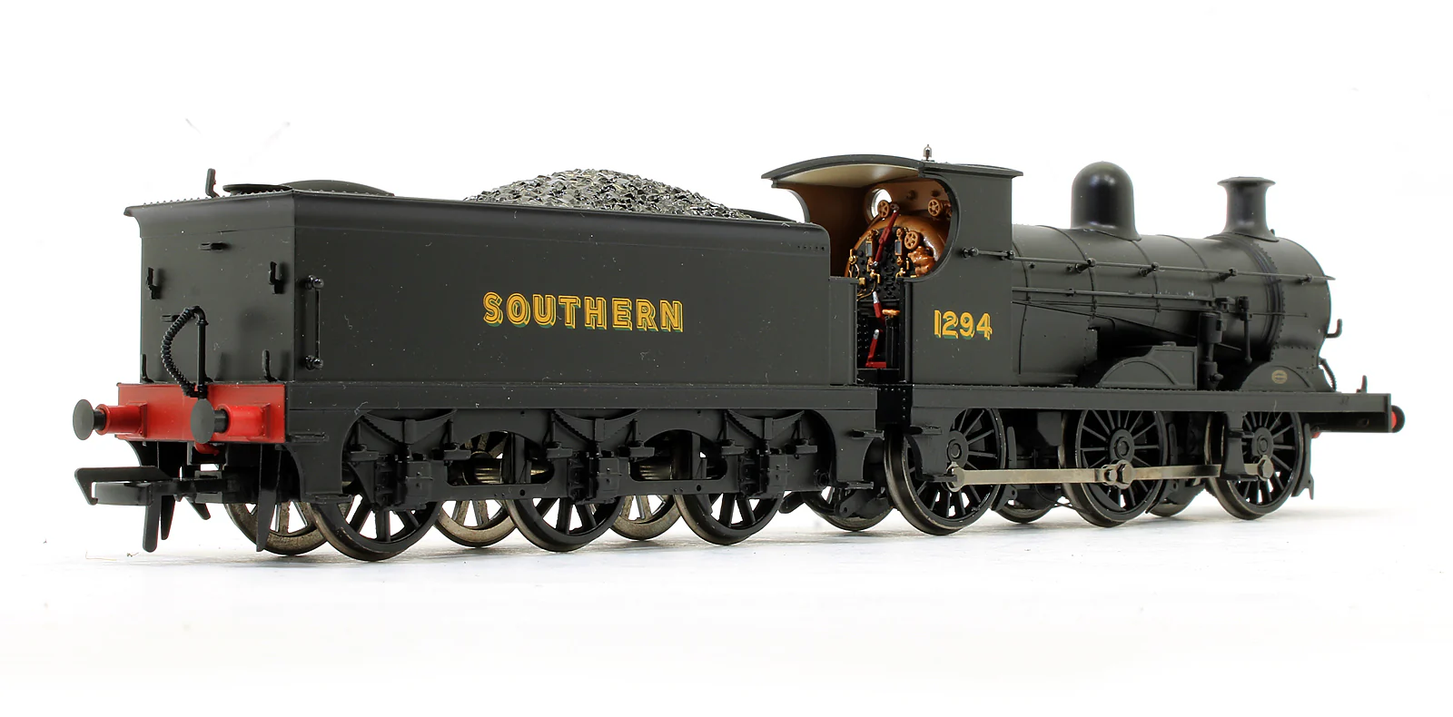 Pre-Owned 31-461A C Class 1294 Southern Black Steam Locomotive - Image 4