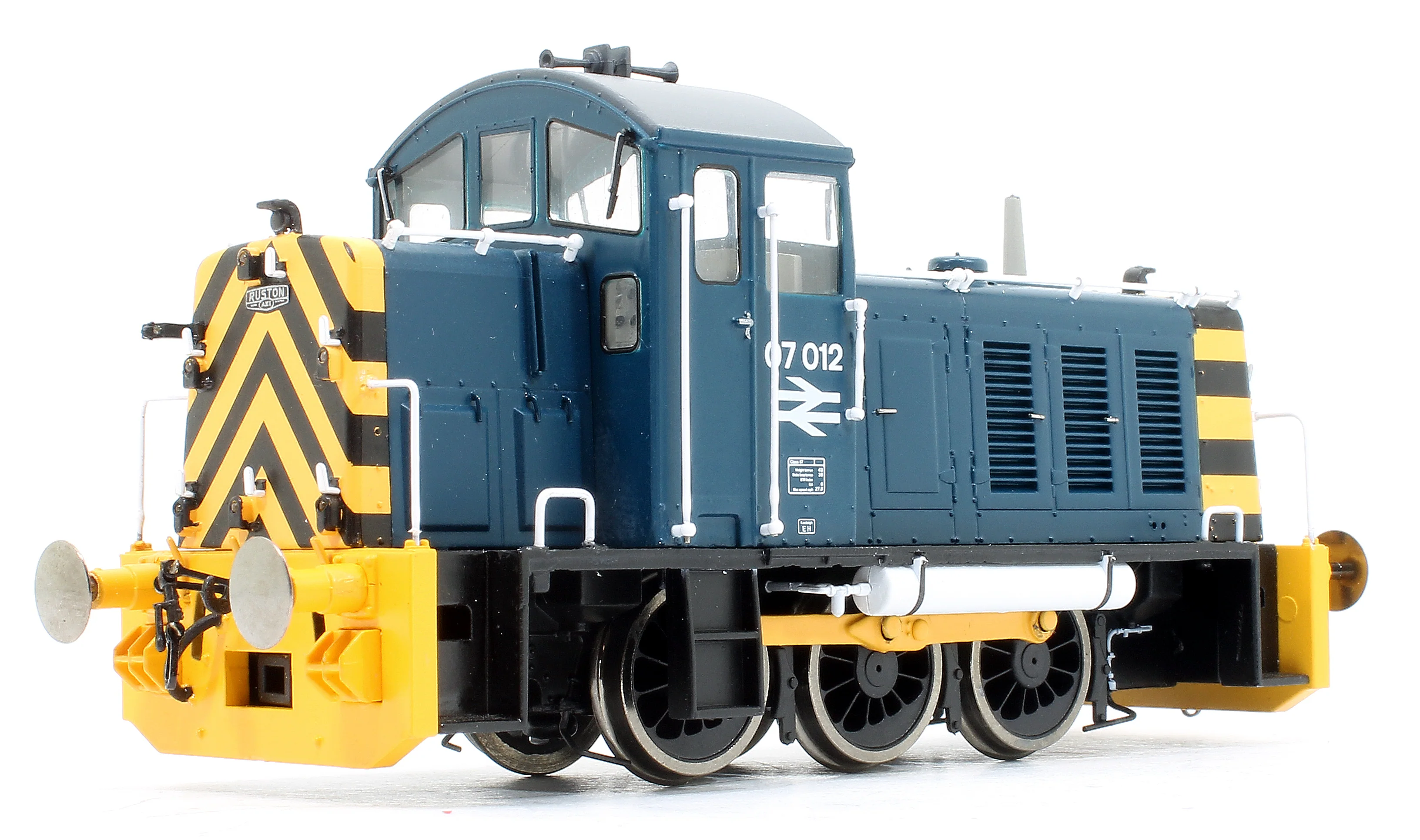 Pre-Owned 2936 Class 07 012 (V1) BR Blue Diesel Locomotive - Image 4