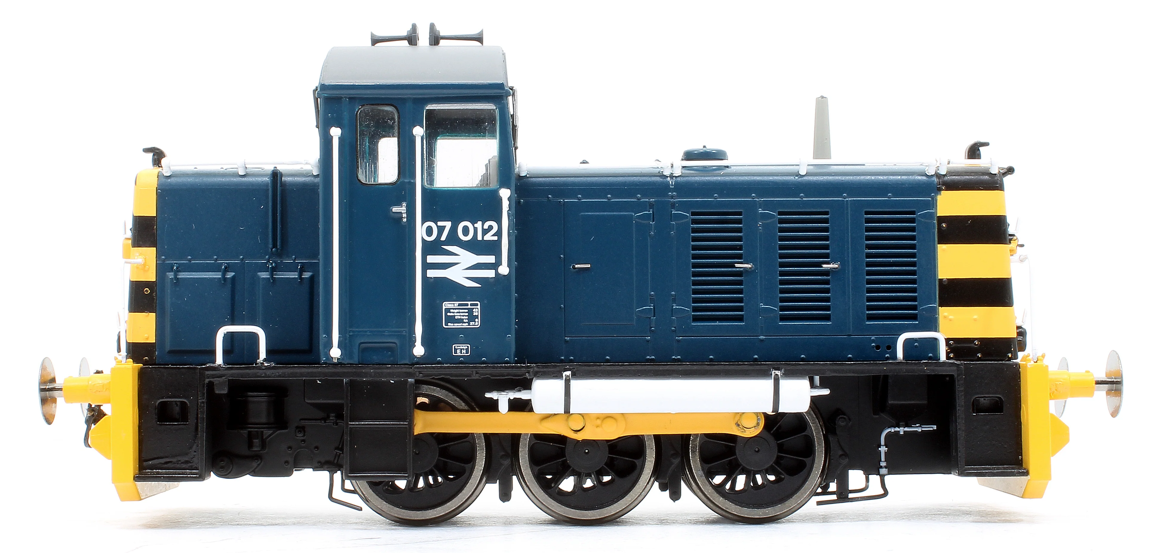 Pre-Owned 2936 Class 07 012 (V1) BR Blue Diesel Locomotive - Image 7