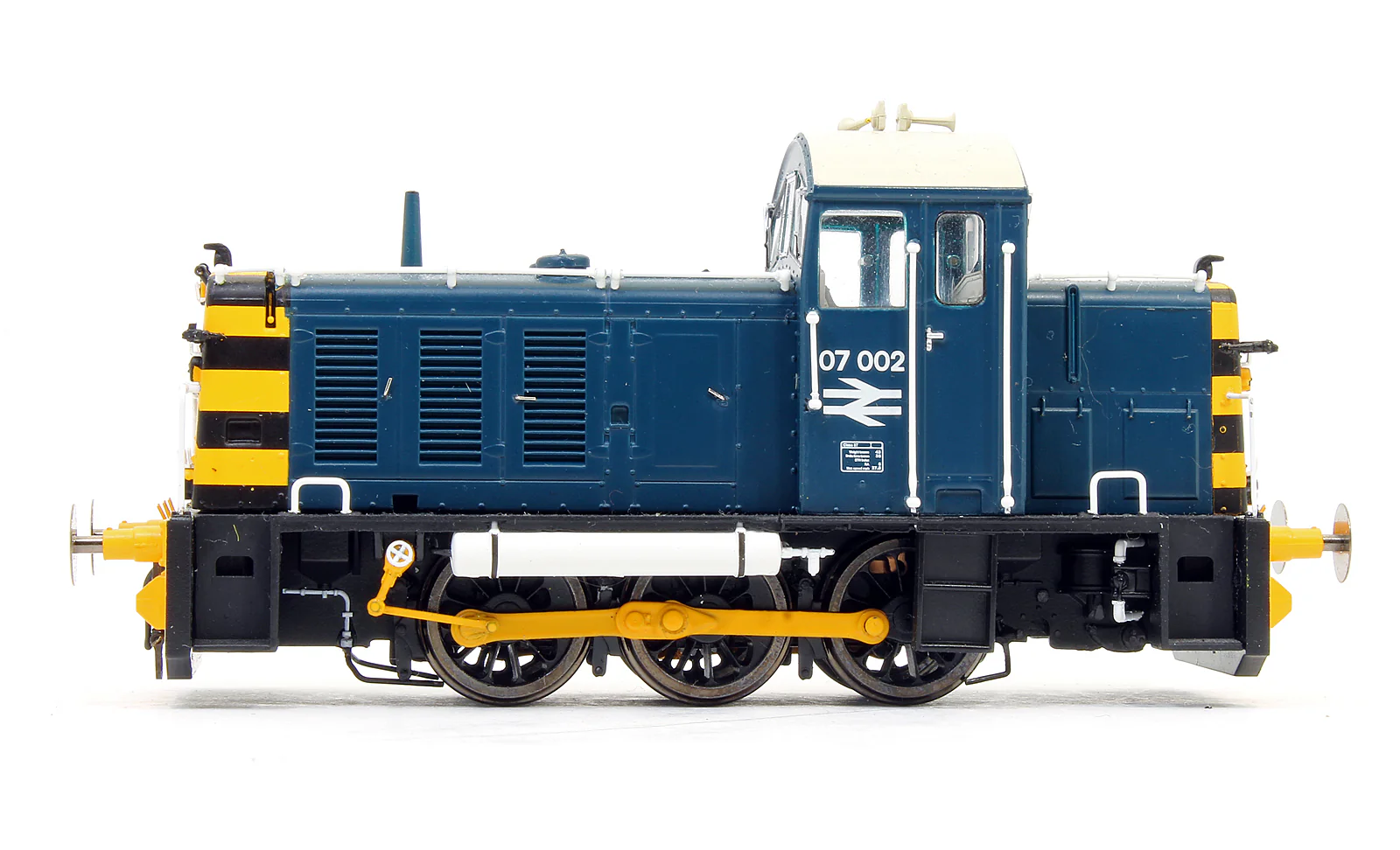 Pre-Owned 2908 Class 07 V1 07002 BR Blue Diesel Shunter Locomotive - Image 4