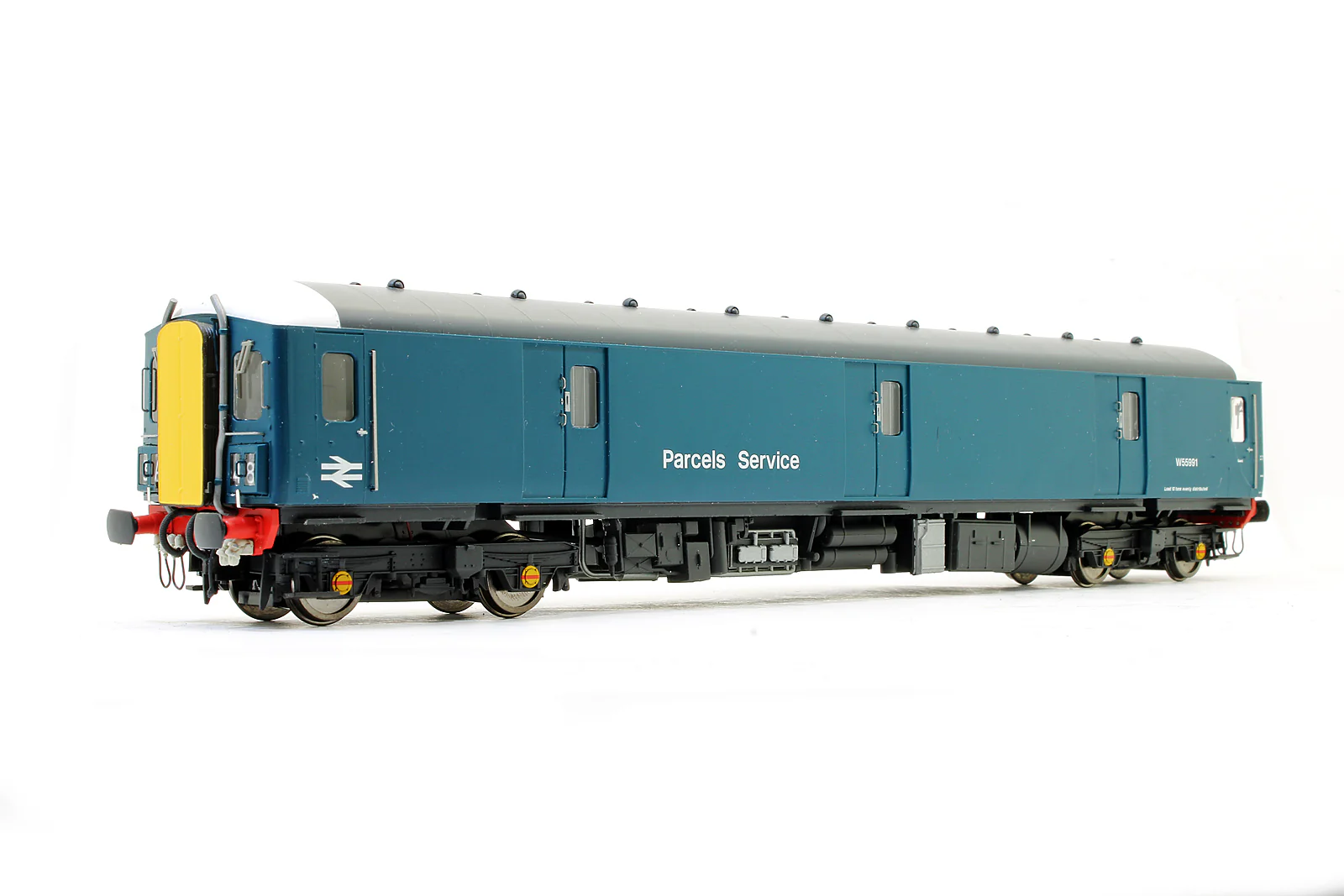 Pre-Owned 8902 Class 128 DPU BR Blue W55991 In Early Blue With Yellow Gangway Door Covers