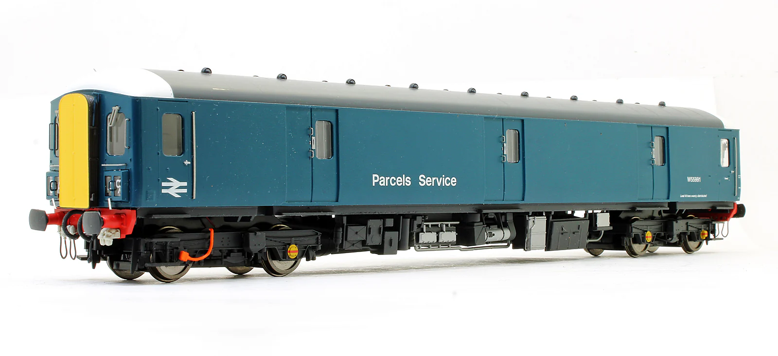 Pre-Owned 8902 Class 128 DPU BR Blue W55991 In Early Blue With Yellow Gangway Door Covers - Image 2