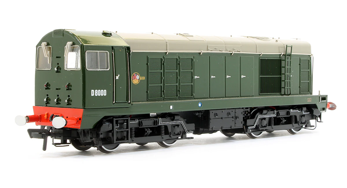 Pre-Owned 32-027NRM Class 20 D8000 BR Green With Ladder Diesel Locomotive (Exclusive Edition)