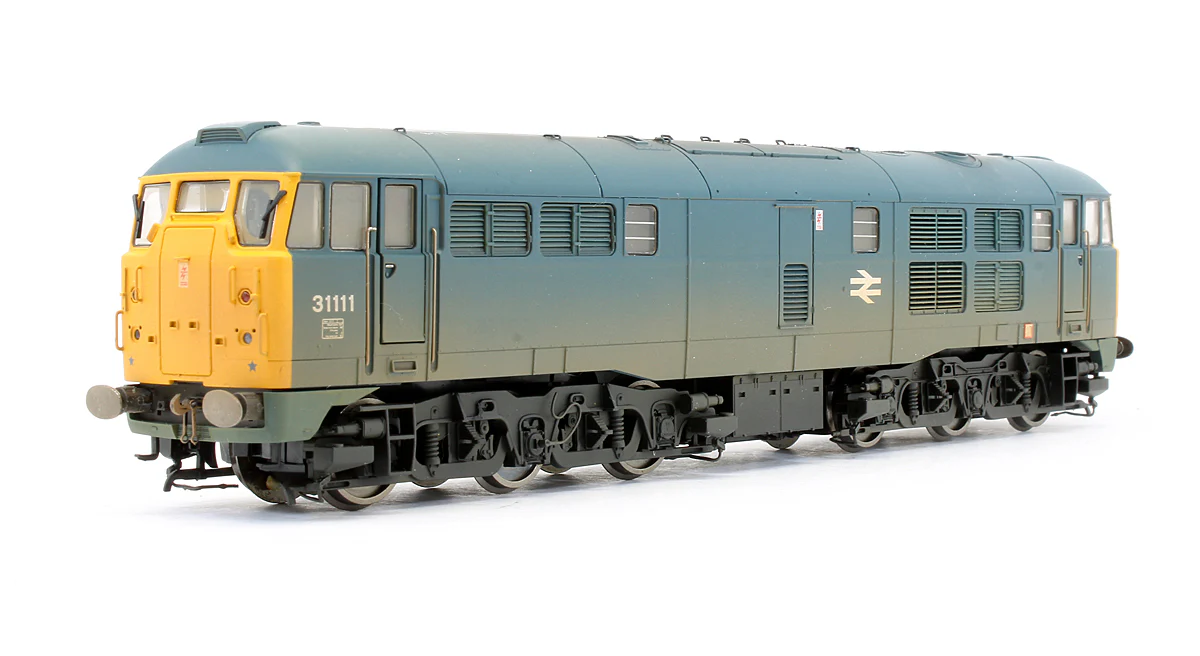 Pre-Owned R2571 Class 31111 BR Blue Diesel Locomotive - Weathered - Image 2