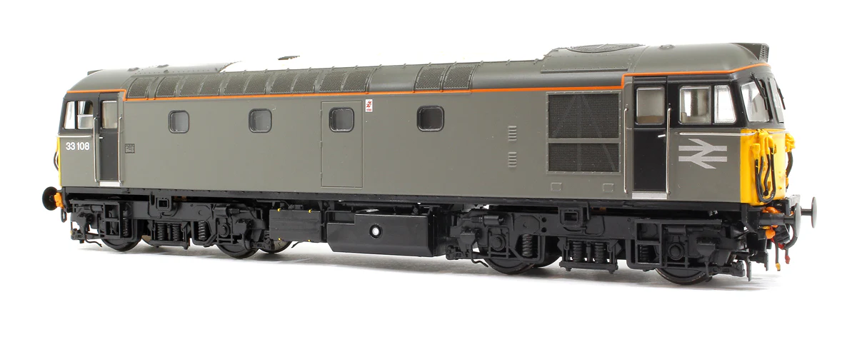 Pre-Owned 3371 Class 33/1 33108 BR General Grey Diesel Locomotive - Image 2