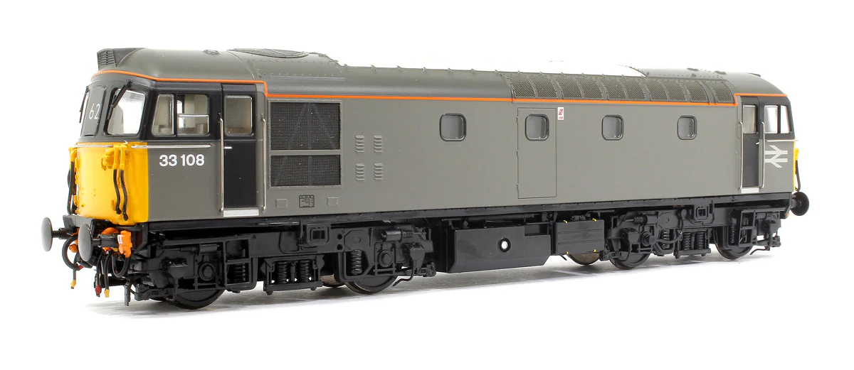 Pre-Owned 3371 Class 33/1 33108 BR General Grey Diesel Locomotive - Image 3