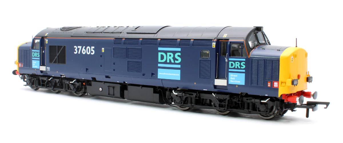 ACC231237605DCC Pre-Owned Class 37/6 37605 Original DRS Livery Diesel Locomotive - DCC Sound - Image 2
