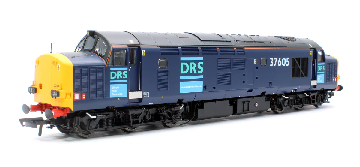 ACC231237605DCC Pre-Owned Class 37/6 37605 Original DRS Livery Diesel Locomotive - DCC Sound - Image 3