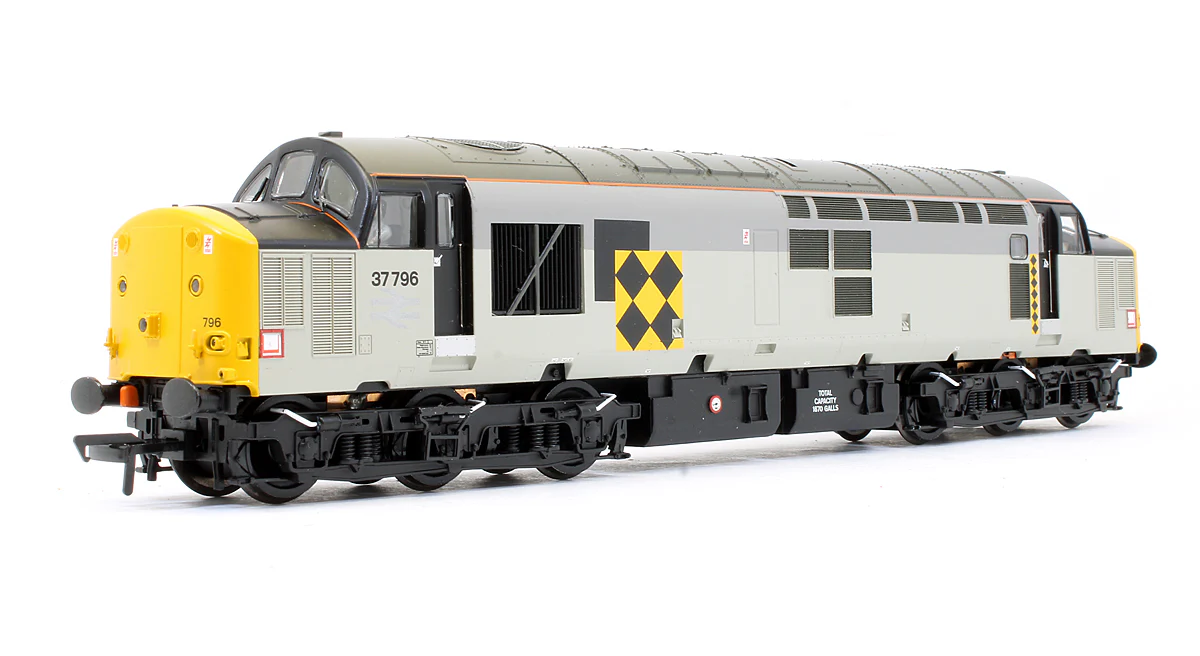 Pre-Owned 32-391 Class 37/7 37796 Railfreight Coal Sector Diesel Locomotive