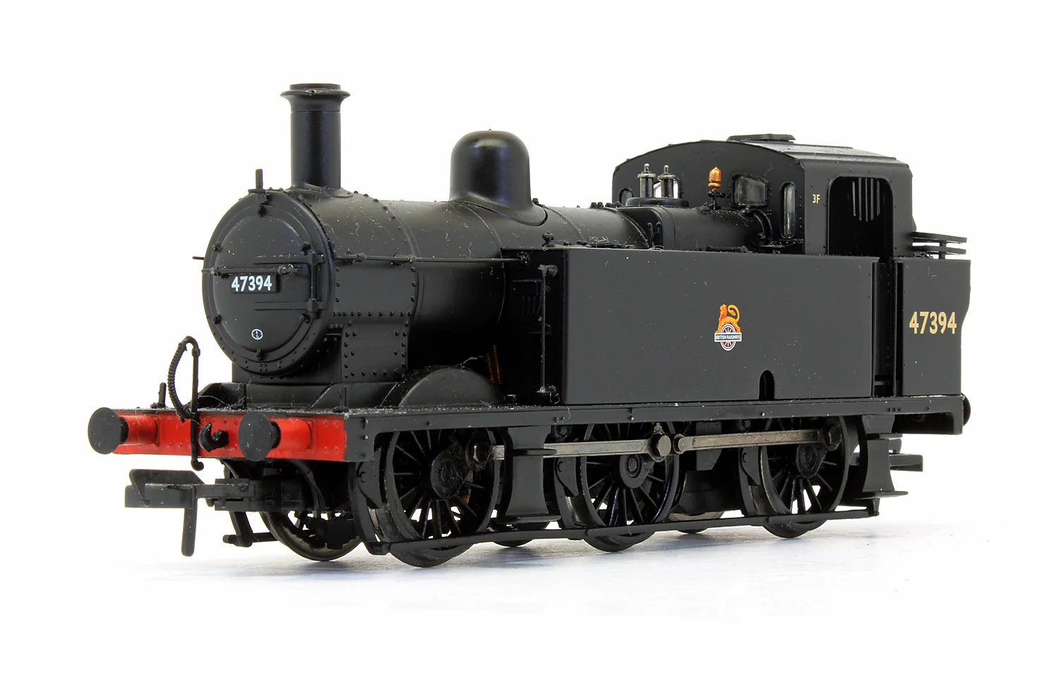 Pre-Owned 32-231 Class 3F Jinty 47394 BR Black Early Emblem Steam Locomotive