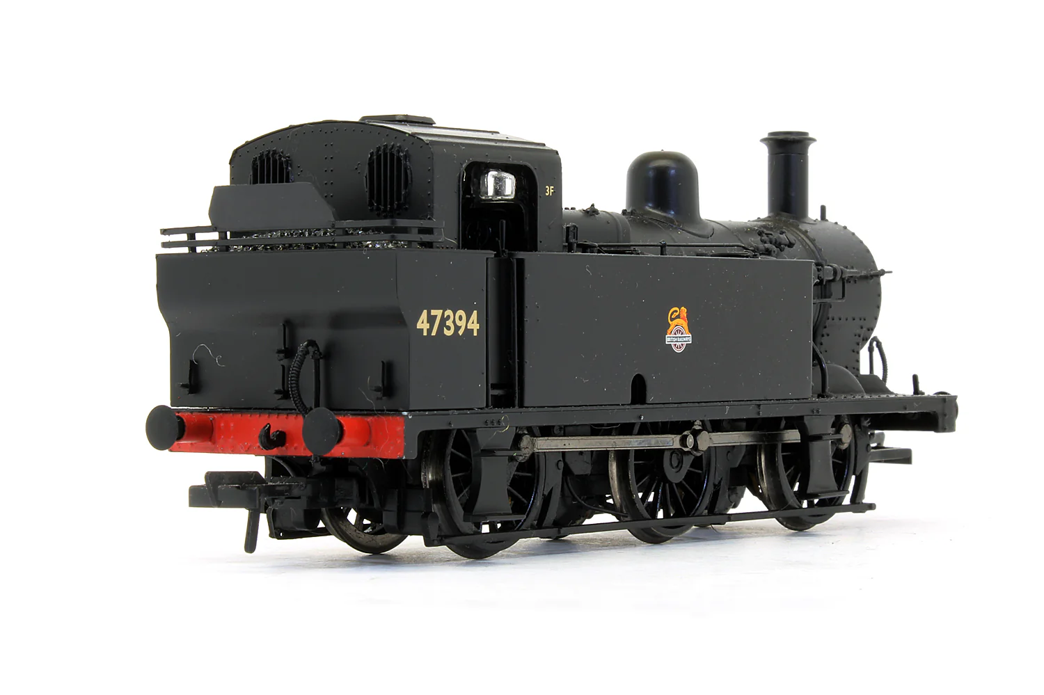 Pre-Owned 32-231 Class 3F Jinty 47394 BR Black Early Emblem Steam Locomotive - Image 2