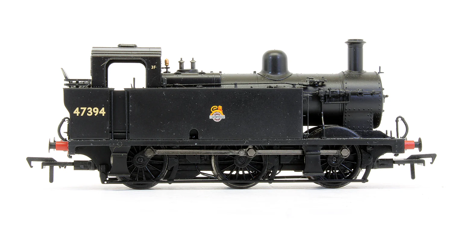 Pre-Owned 32-231 Class 3F Jinty 47394 BR Black Early Emblem Steam Locomotive - Image 3