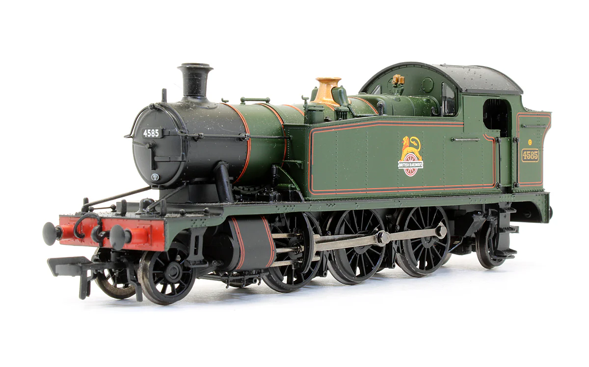 Pre-Owned 32-140 Class 4575 Prairie Tank 4585 BR Green Early Emblem Steam Locomotive - DCC Fitted