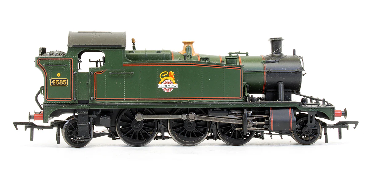 Pre-Owned 32-140 Class 4575 Prairie Tank 4585 BR Green Early Emblem Steam Locomotive - DCC Fitted - Image 3