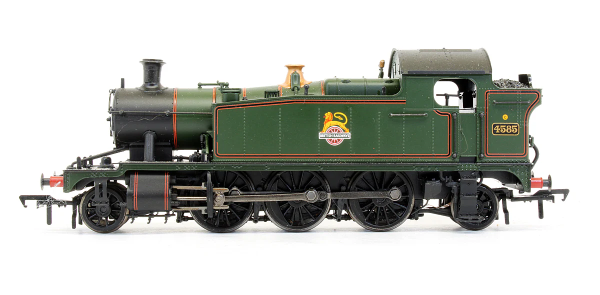 Pre-Owned 32-140 Class 4575 Prairie Tank 4585 BR Green Early Emblem Steam Locomotive - DCC Fitted - Image 4