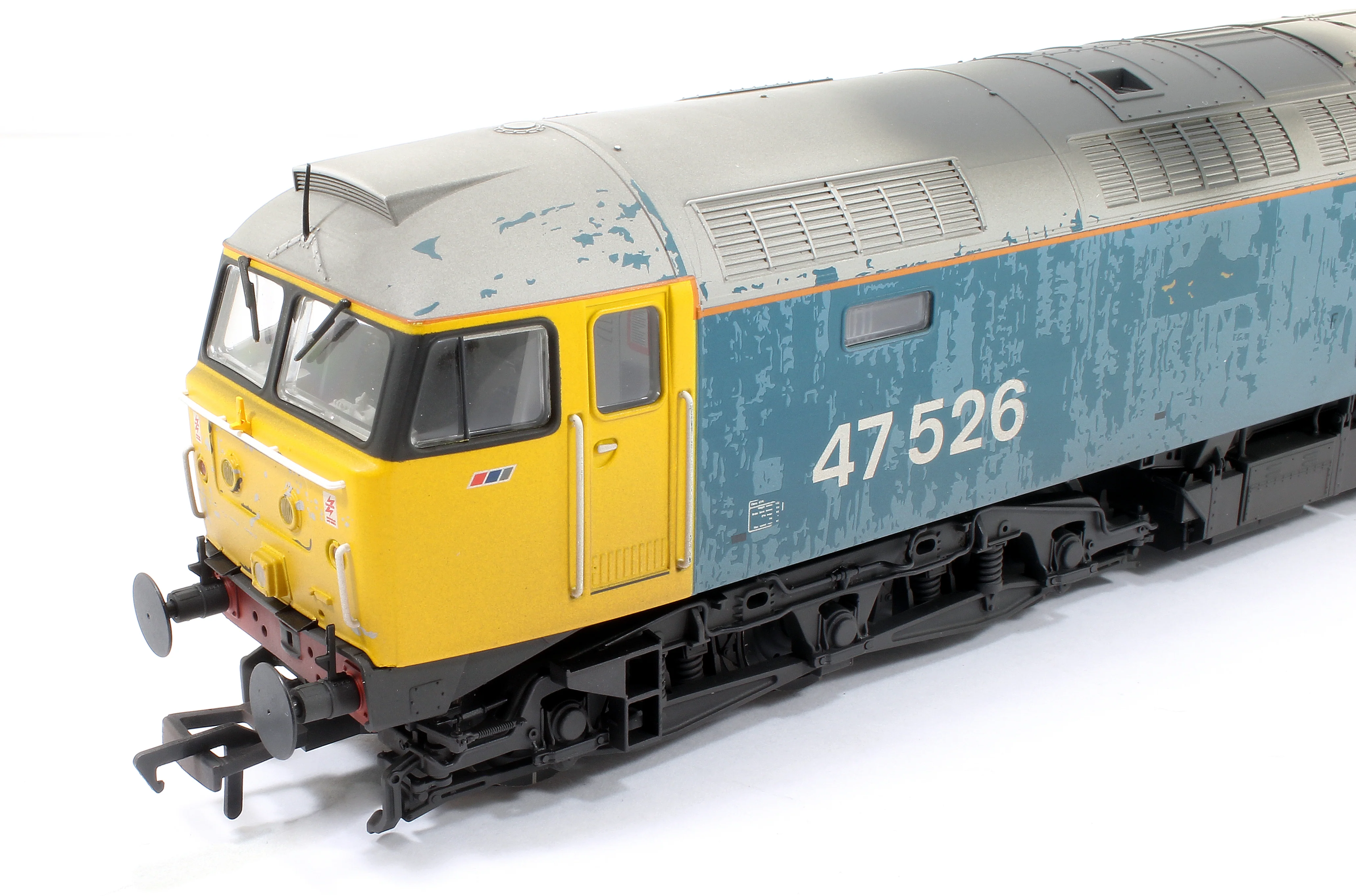 Pre-Owned 35-421SF Class 47/4 47526 BR Blue (Large Logo) Diesel Locomotive - Weathered - DCC Sound - Image 10