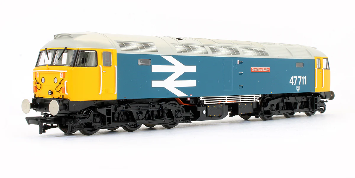 Pre-Owned 35-415SF Class 47/7 47711 'Greyfriar's Bobby' BR Large Logo Blue Diesel Locomotive (DCC Sound Fitted) - Image 2