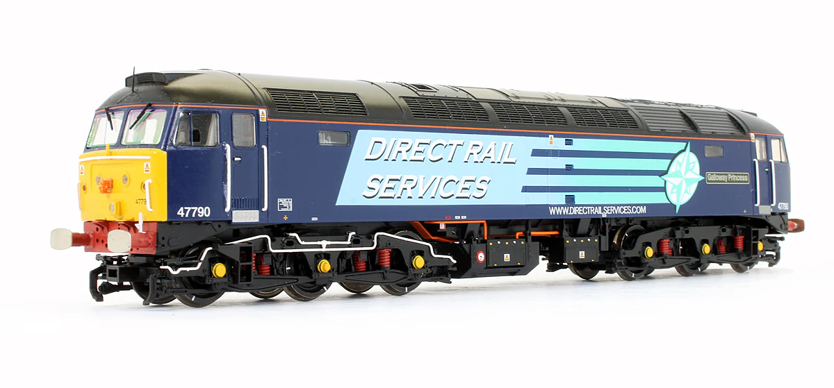 35-432SFX Pre-Owned Class 47/7 47790 'Galloway Princess' DRS Compass (Original) Diesel Locomotive (Deluxe DCC Sound) - Image 2