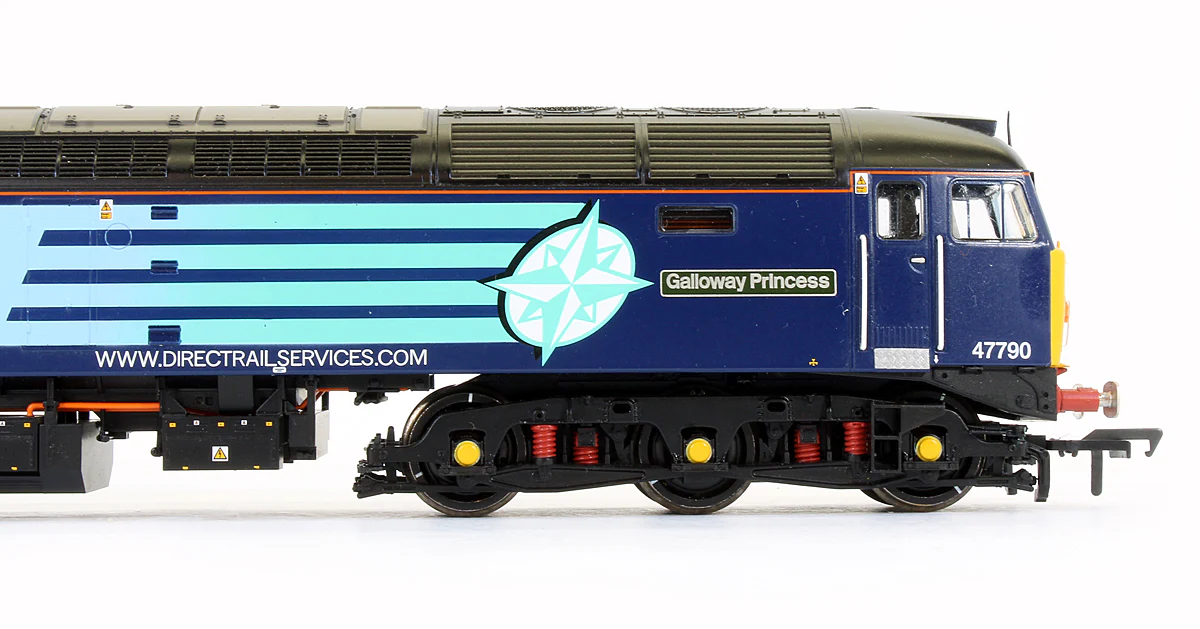 35-432SFX Pre-Owned Class 47/7 47790 'Galloway Princess' DRS Compass (Original) Diesel Locomotive (Deluxe DCC Sound) - Image 4