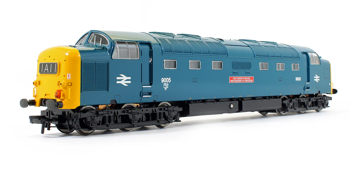 32-531DC Pre-Owned Class 55 9005 'The Prince Of Wales's Own Regiment Of Yorkshire' BR Blue Diesel Locomotive (DCC Fitted) - Image 2