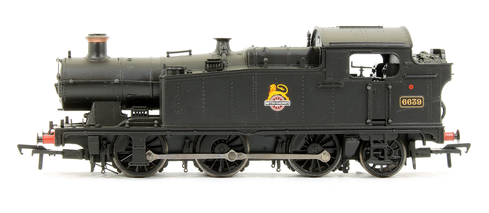Pre-Owned 32-085 Class 56XX 6639 BR Black Early Emblem Steam Locomotive - Image 4