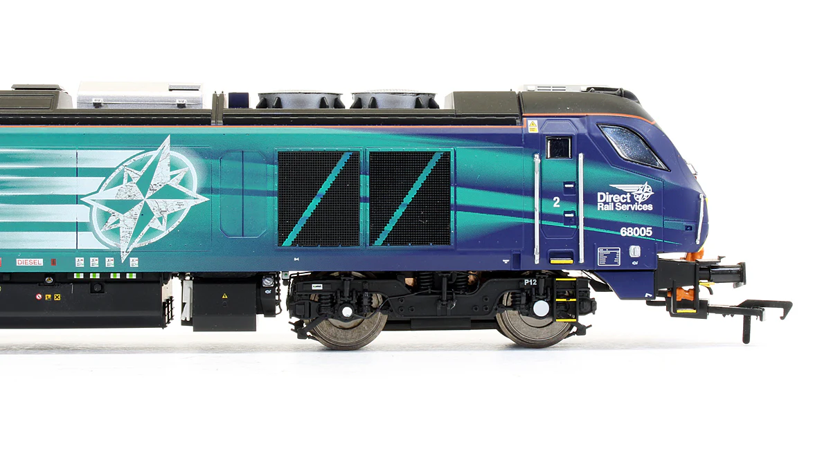 4D-022-002 Pre-Owned Class 68 005 'Defiant' DRS Livery Diesel Locomotive - DCC Fitted - Image 4
