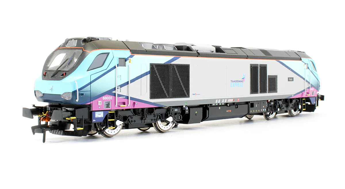 4D-022-022 Pre-Owned Class 68 'Felix' 68031 Transpennine Express Diesel Locomotive - DCC Sound