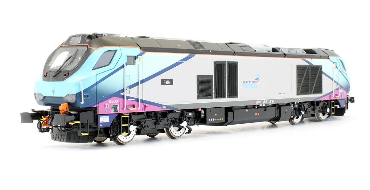 4D-022-022 Pre-Owned Class 68 'Felix' 68031 Transpennine Express Diesel Locomotive - DCC Sound - Image 2
