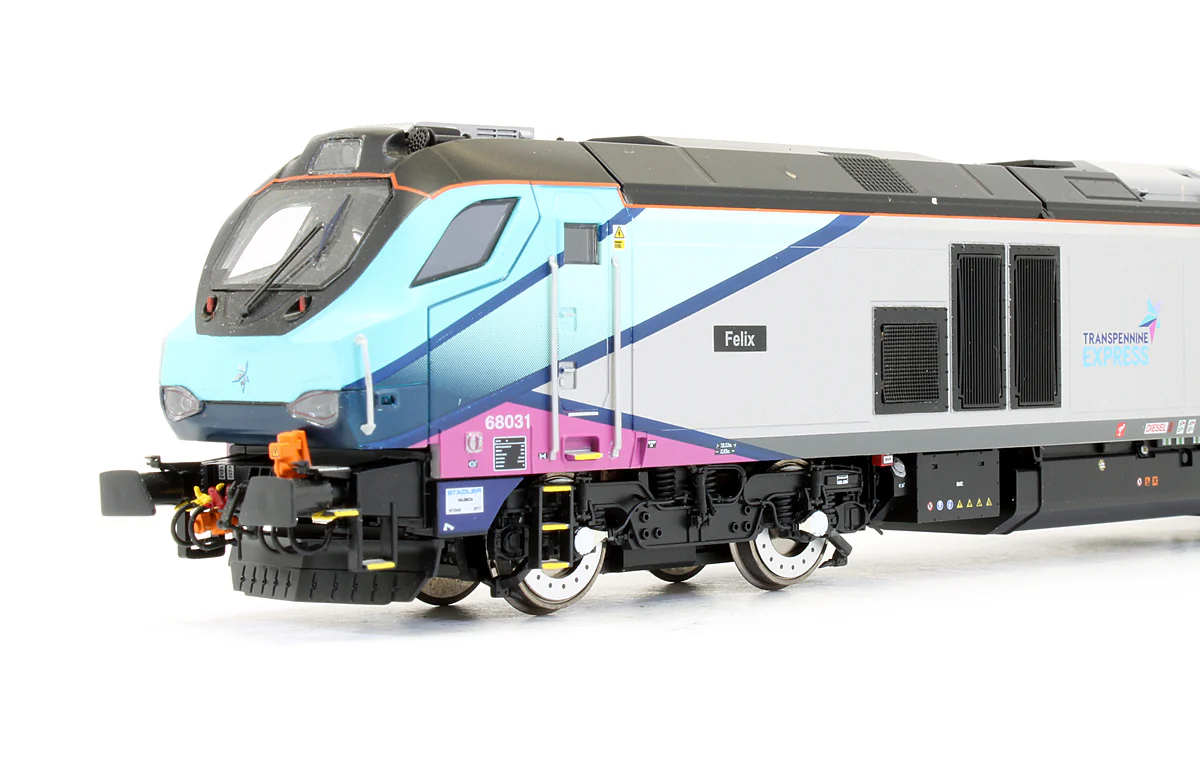 4D-022-022 Pre-Owned Class 68 'Felix' 68031 Transpennine Express Diesel Locomotive - DCC Sound - Image 3