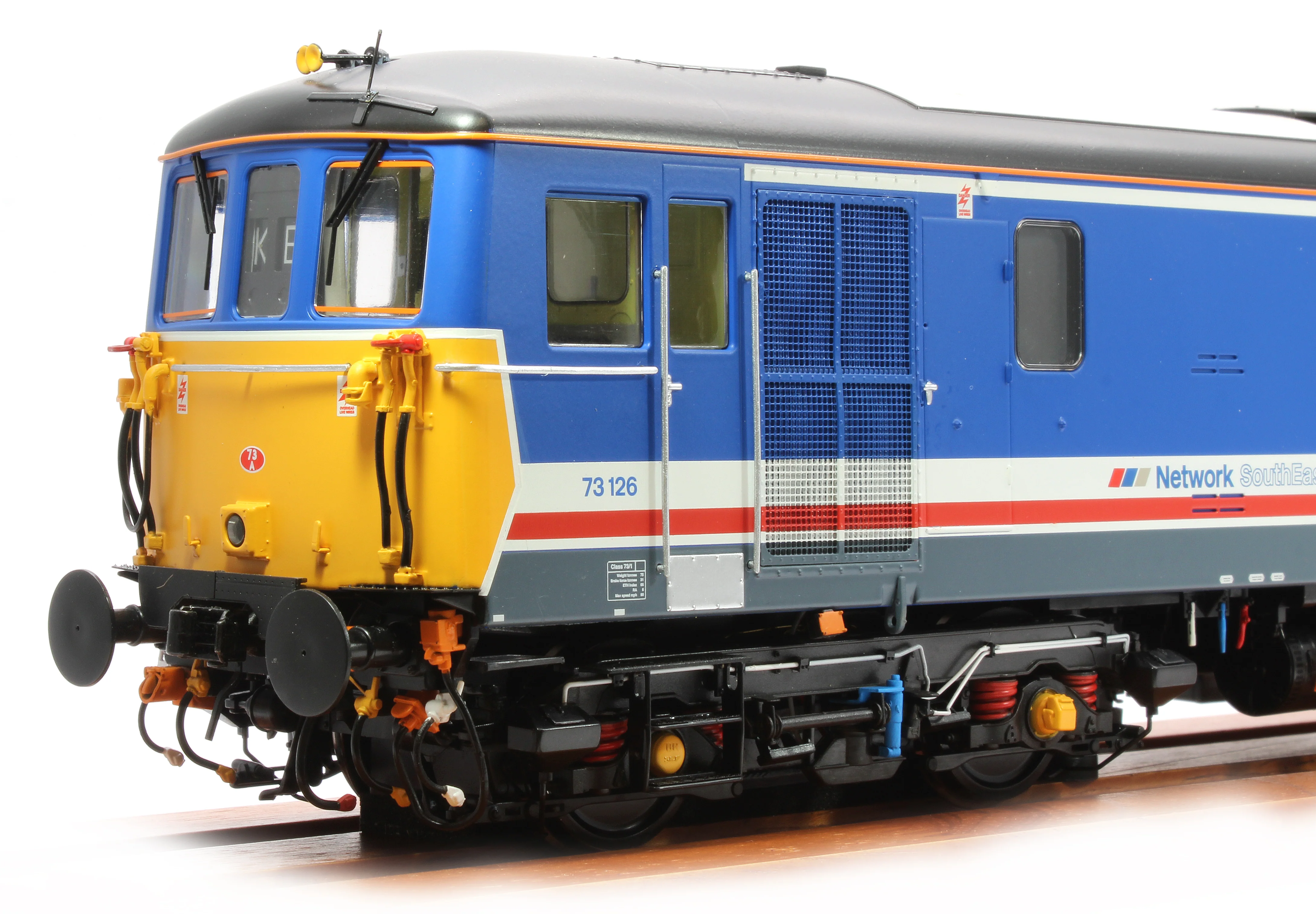 7306 Class 73/1 Revised Network SouthEast 73126 Kent & East Sussex Railway Electro Diesel Locomotive - Image 3