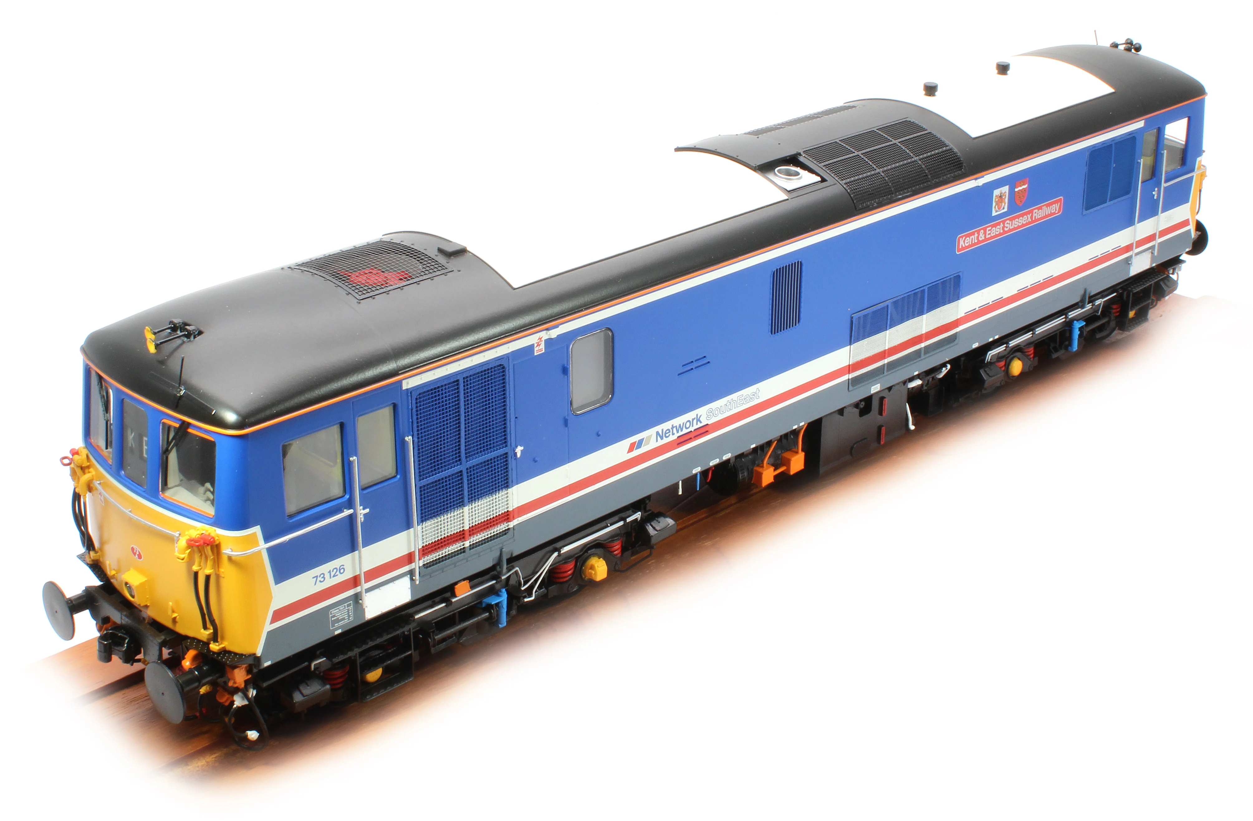 7306 Class 73/1 Revised Network SouthEast 73126 Kent & East Sussex Railway Electro Diesel Locomotive - Image 5
