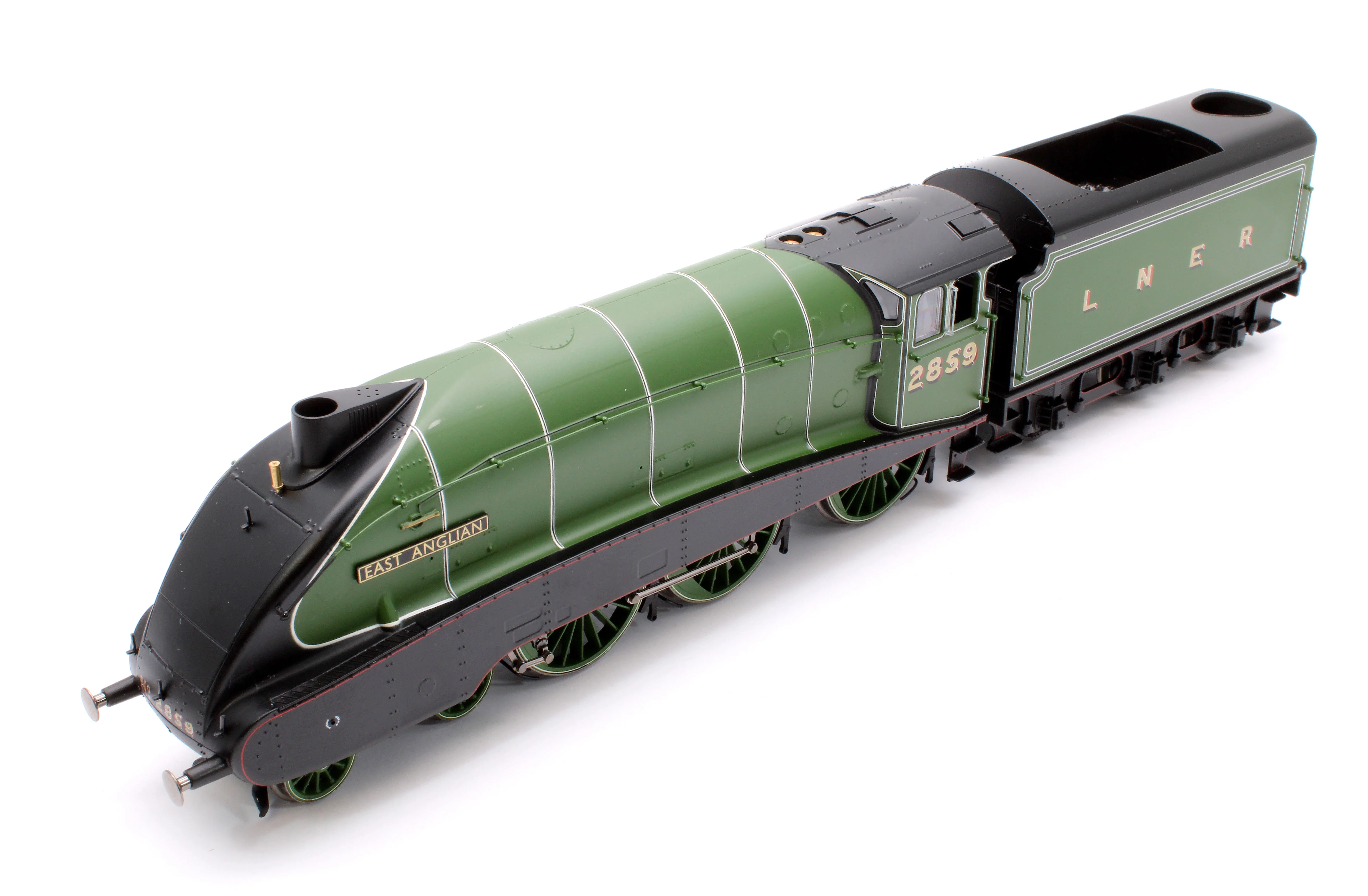 Pre-Owned R30136 Class B17/5 4-6-0 2859 'East Anglian' LNER Apple Green Steam Locomotive - Image 11
